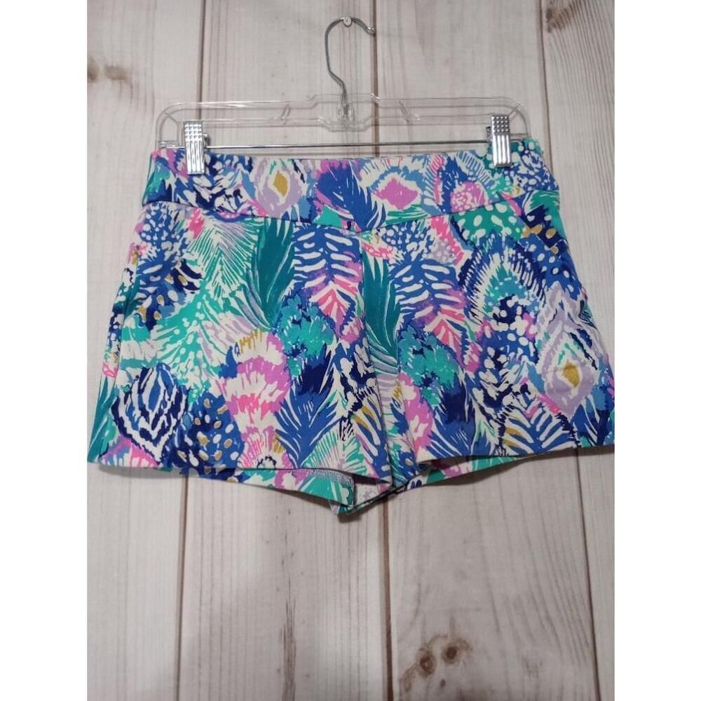 Lilly Pulitzer Shorts Ladies 0 Blue Purple‎